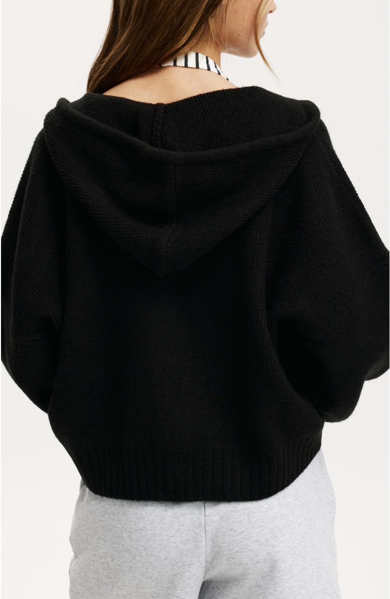 Cotton On Luxe Cropped Knit Bomber, Alternate, color, 