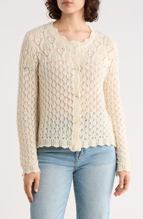 Crochet Cardigan Sweater