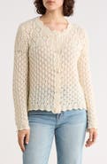 WDNY Crochet Cardigan Sweater