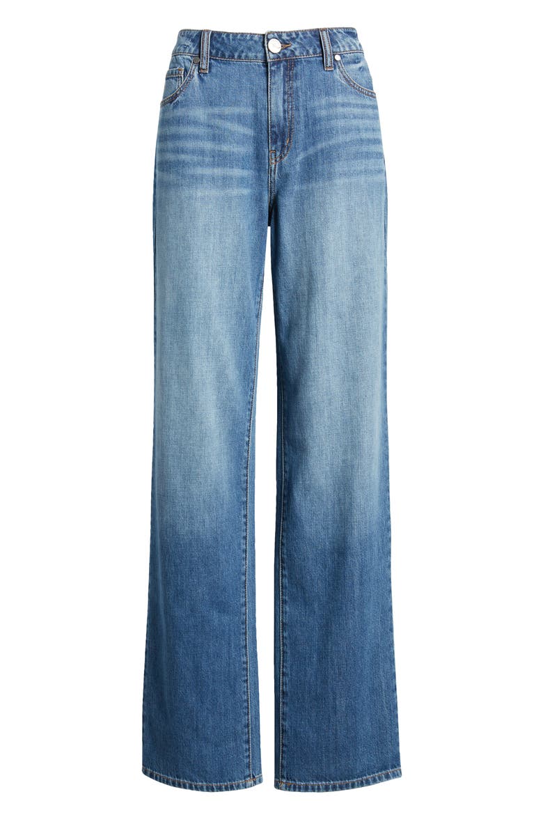 High Waist Baggy Straight Leg Jeans, Alternate, color, SAMUEL