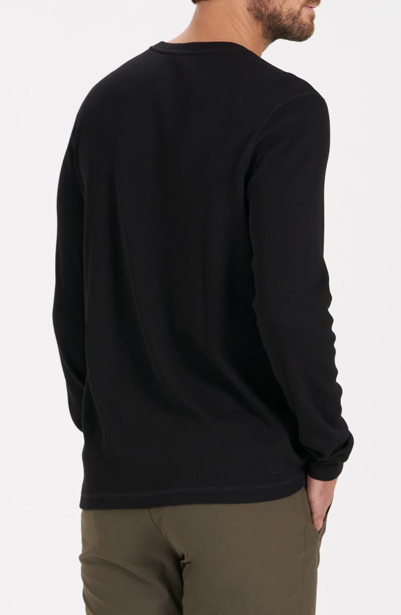 Vuori Waffle Crew T-Shirt, Alternate, color, Black