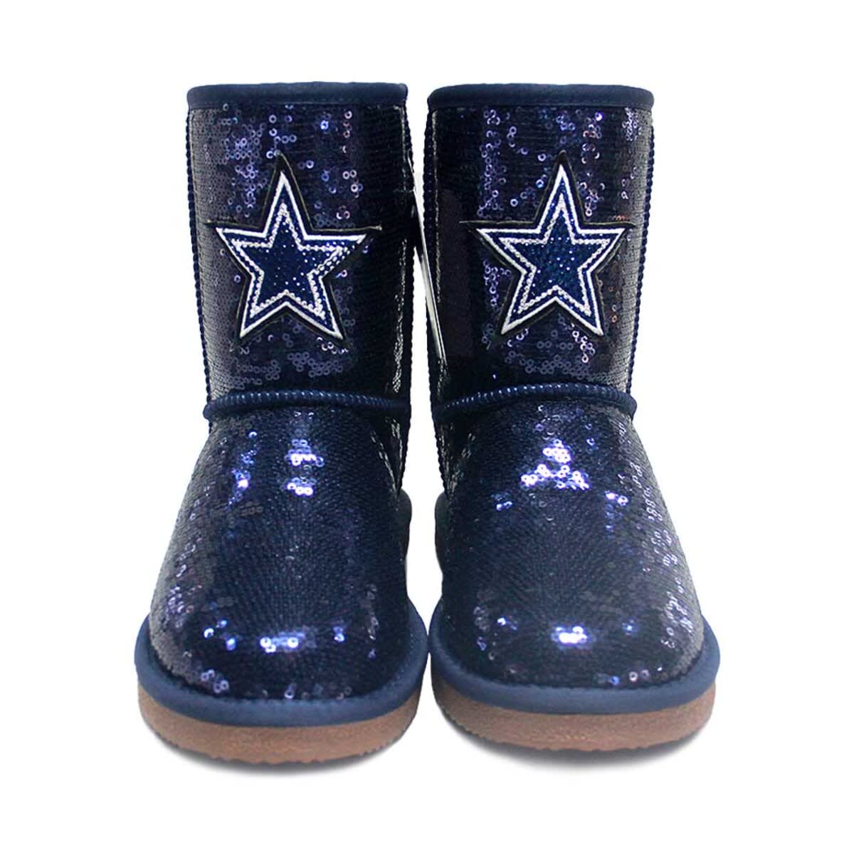 CUCE Women's Cuce Dallas Cowboys Sequin Boots, Alternate, color, 