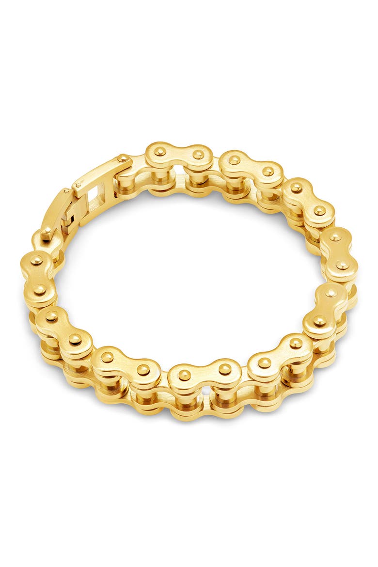 Bolt Watch Chain bracelet, Alternate, color, GOLD