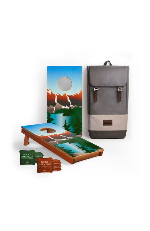 1ft x 2ft Mahogany Pathfinder Cornhole Board Set