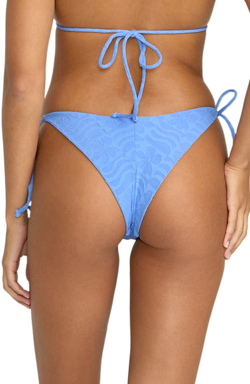 Volcom Coco Tie Side Bikini Bottoms In Blue