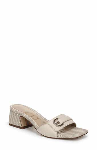Wilma Block Heel Slide Sandal