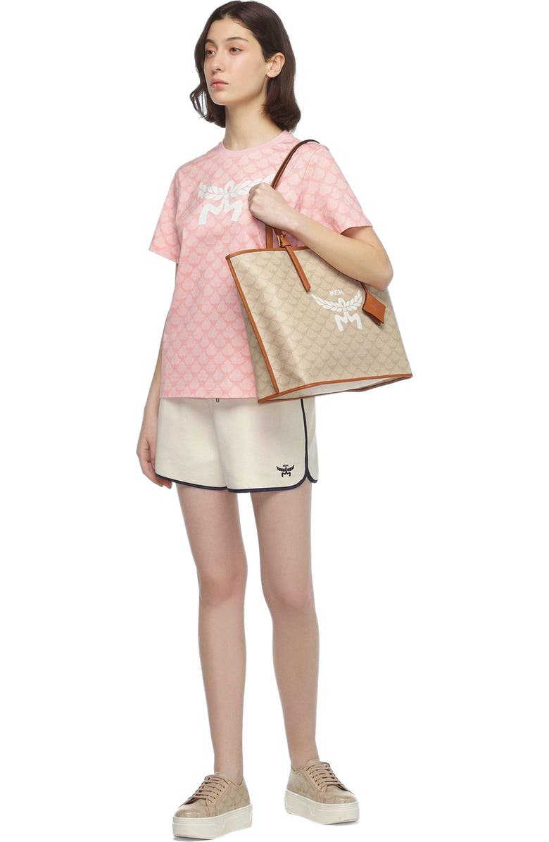 MCM Himmel Shopper in Lauretos, Alternate, color,