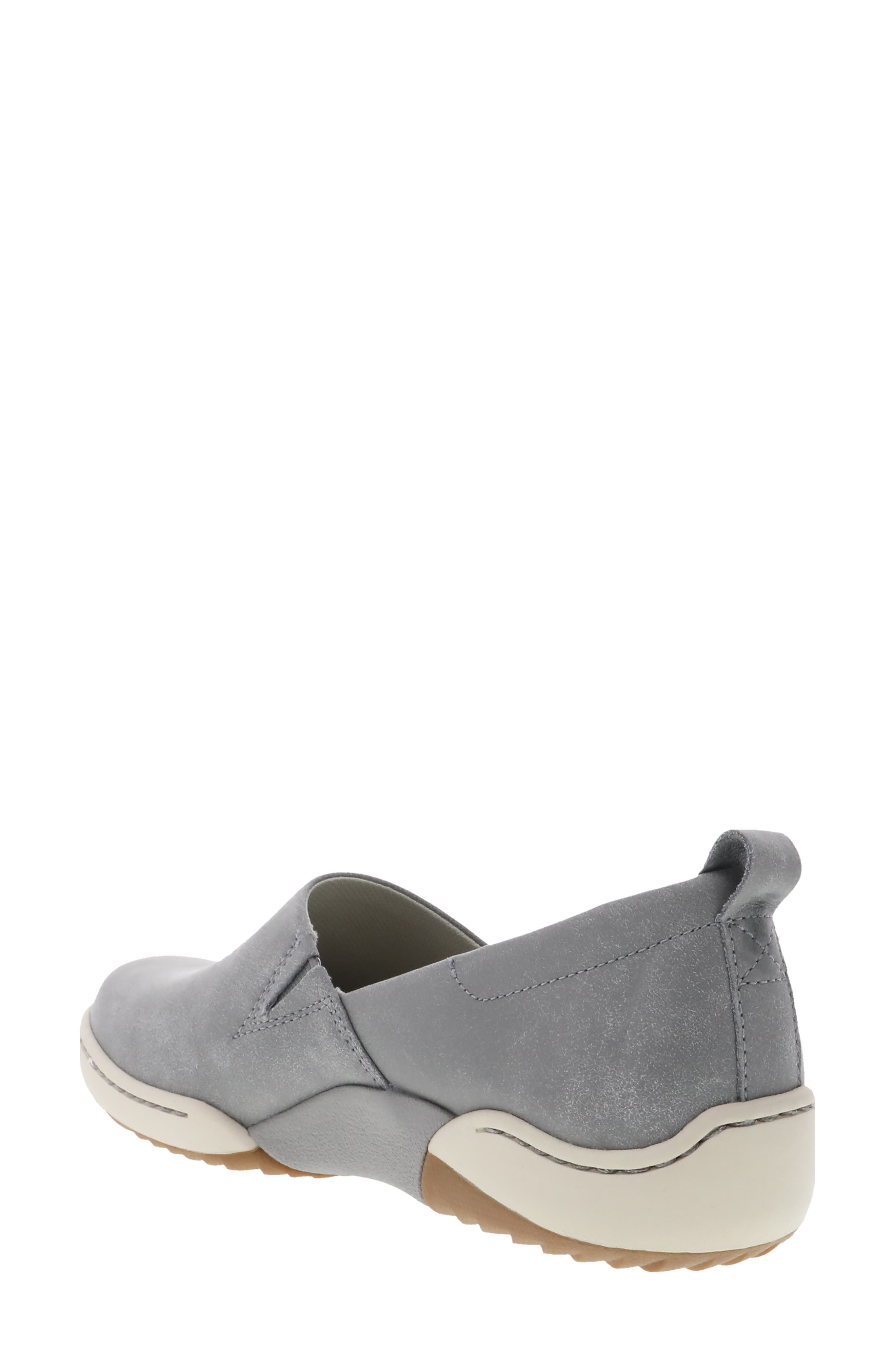 Reba Flat, Alternate, color, GREY NAPPA LEATHER