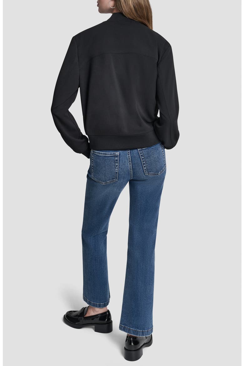 Scuba Bomber Jacket, Alternate, color, BLACK