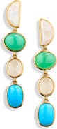 Lizzie Fortunato Cala Stone Drop Earrings