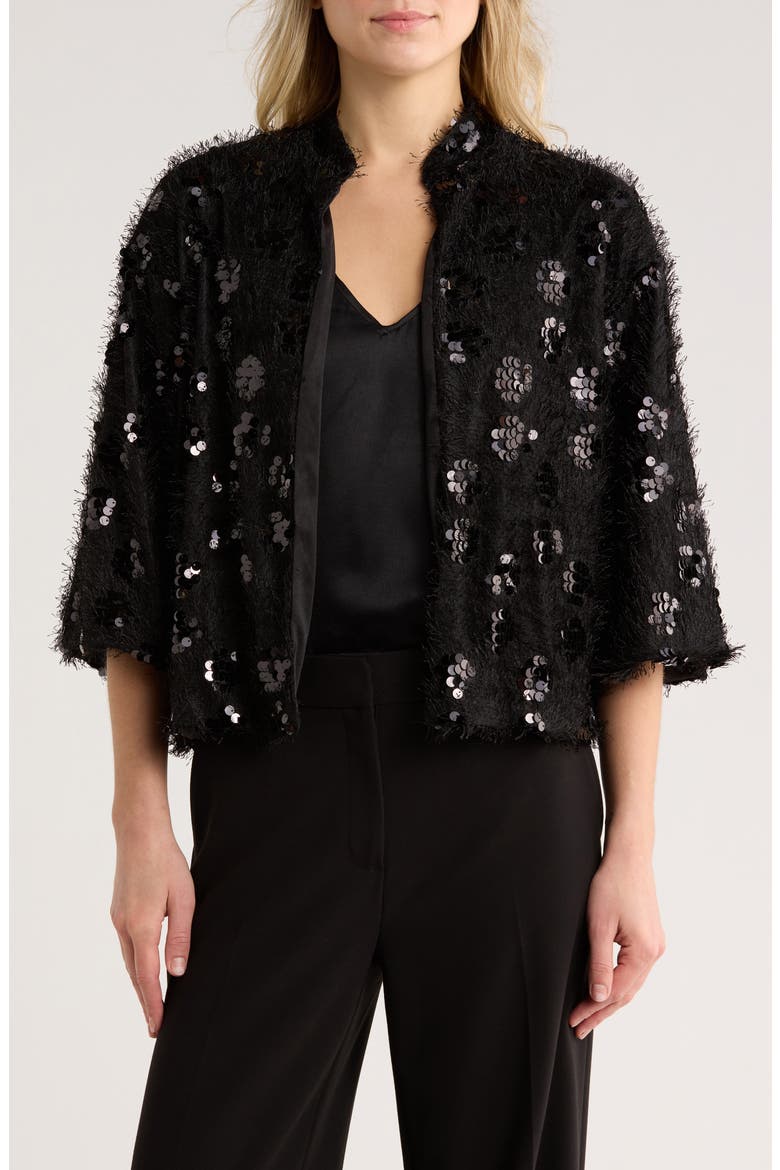 Sequin Topper, Main, color, BLACK