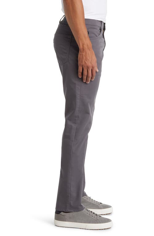 Ag Everett Commuter Performance Slim Straight Pants In Gray