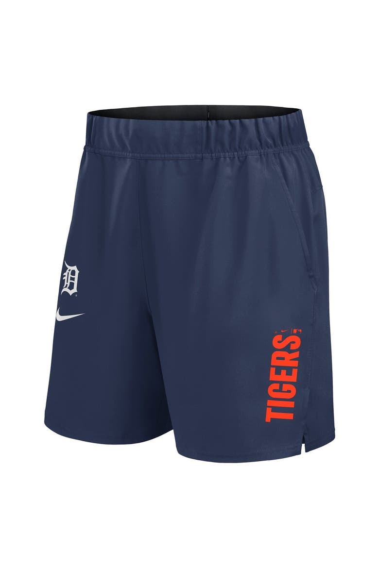 Men's Nike Navy Detroit Tigers Woven Victory Performance Shorts, Alternate, color, Navy
