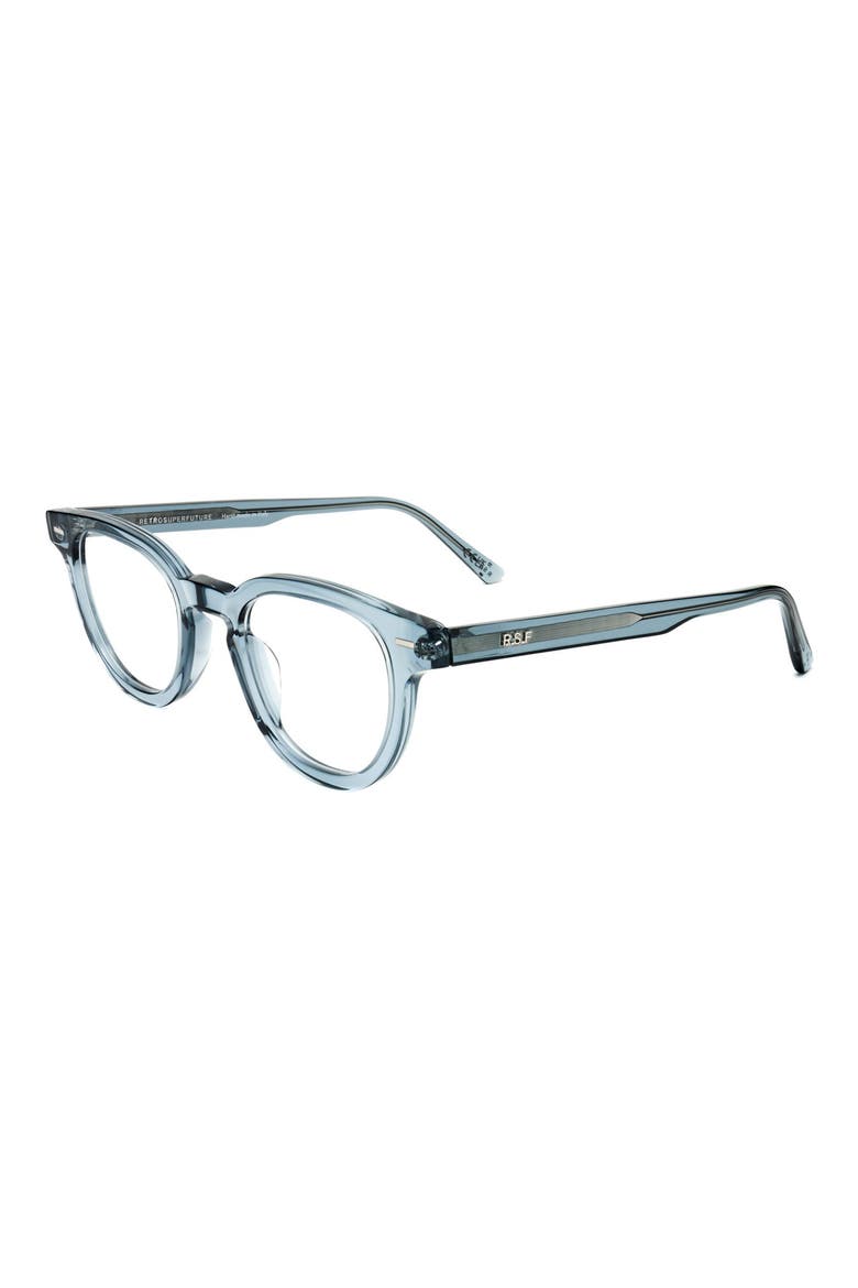 53mm Rectangular Reading Glasses, Alternate, color, BLUE