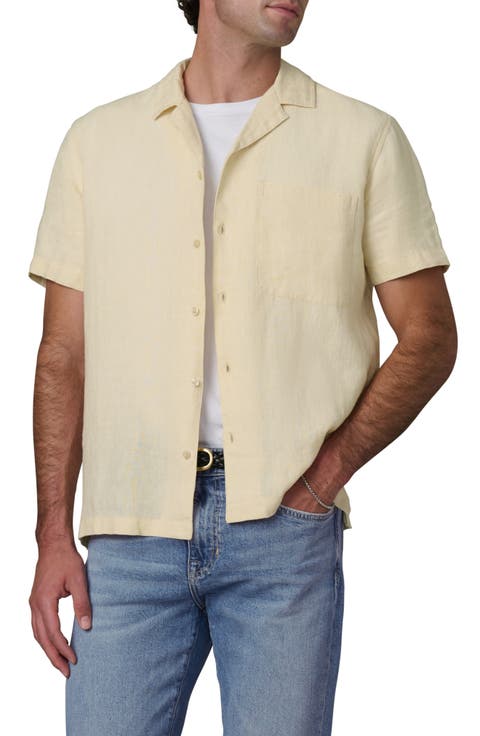 Slub Cotton Camp Shirt