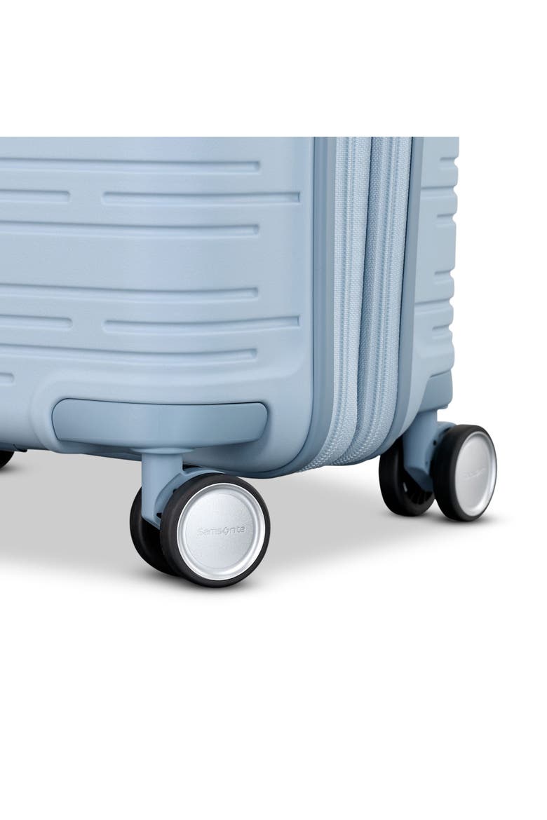Elevation Plus Global 22" Carry On Luggage, Alternate, color, Soft Blue