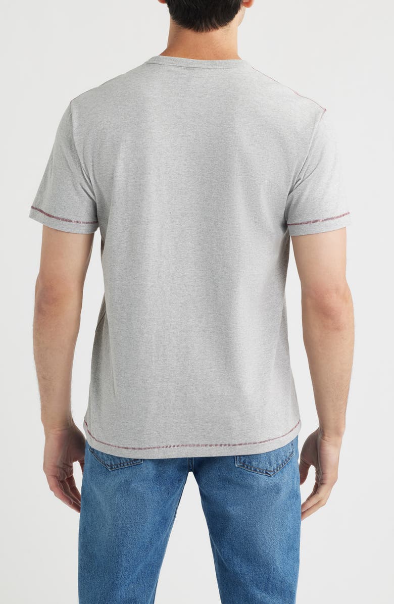 DARK SEAS Symmetry Blind Stitch Graphic T-Shirt, Alternate, color, Heather Grey