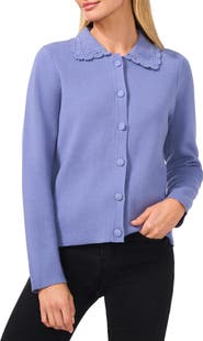 CeCe Collared Cardigan