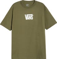 Vans Stretch Logo Cotton Graphic T-Shirt