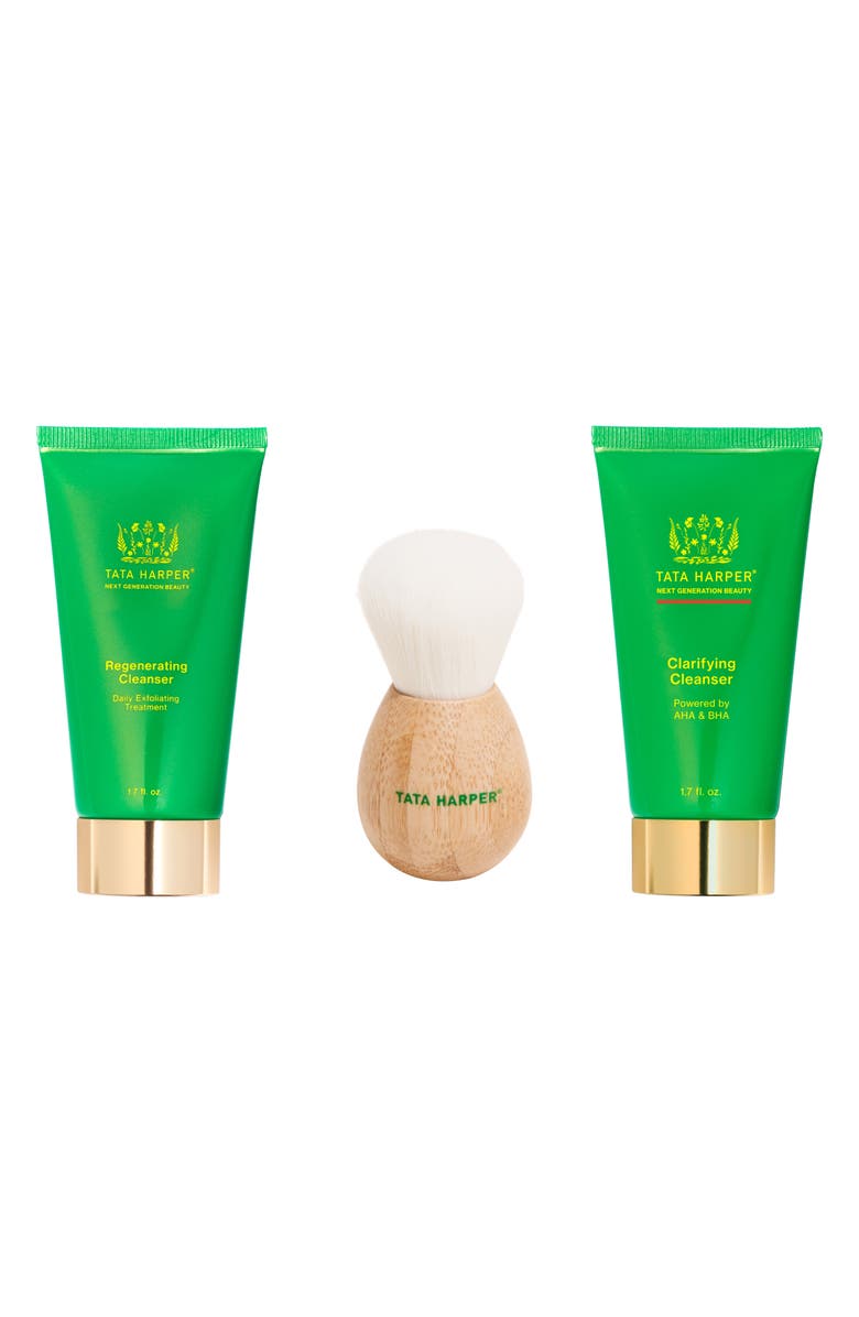Tata Harper Skincare Deep Clean Kit $142 Value, Main, color, 