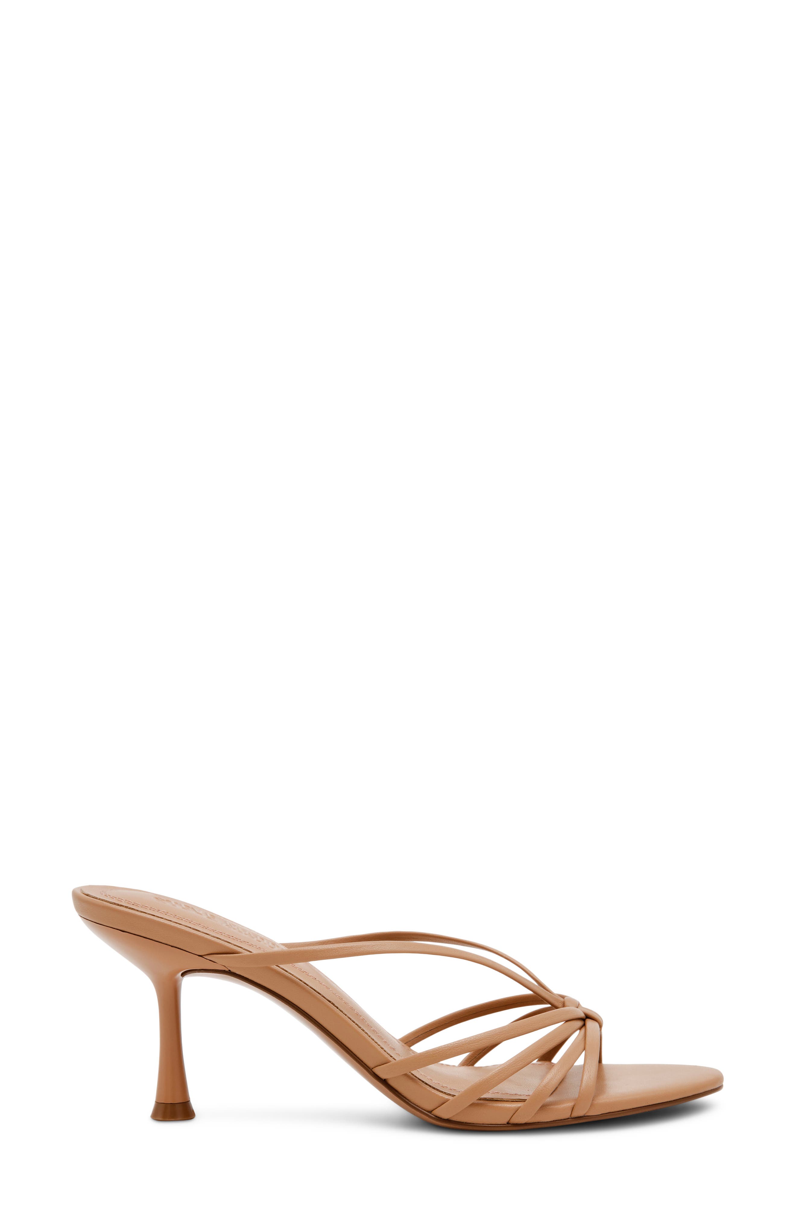 Edna Slide Sandal, Alternate, color, TAN LEATHER