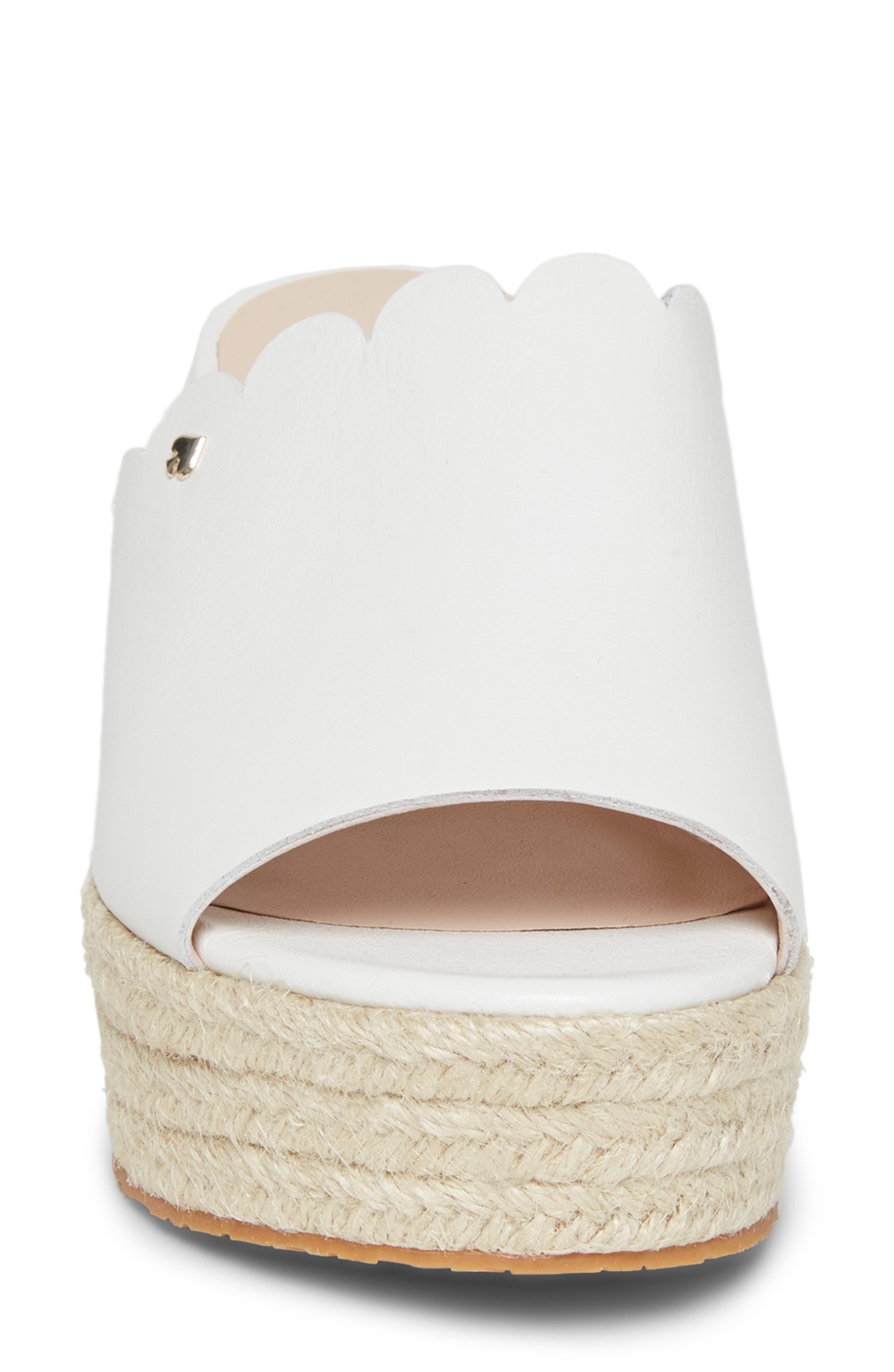 Kate Spade New York tabby espadrille wedge mule, Alternate, color, 
