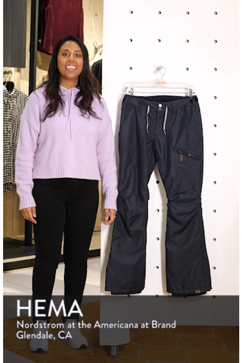 Nadia Snow Pants video