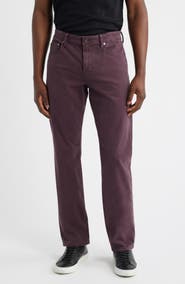AG Everett Stretch Sateen Slim Straight Pants