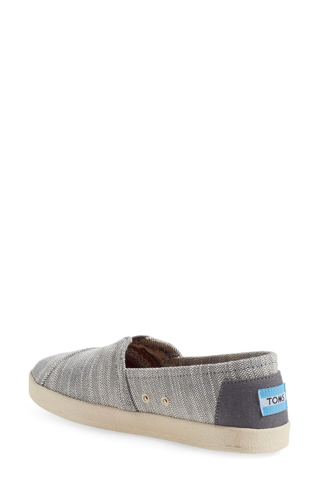 TOMS Avalon Slip-On, Alternate, color, 