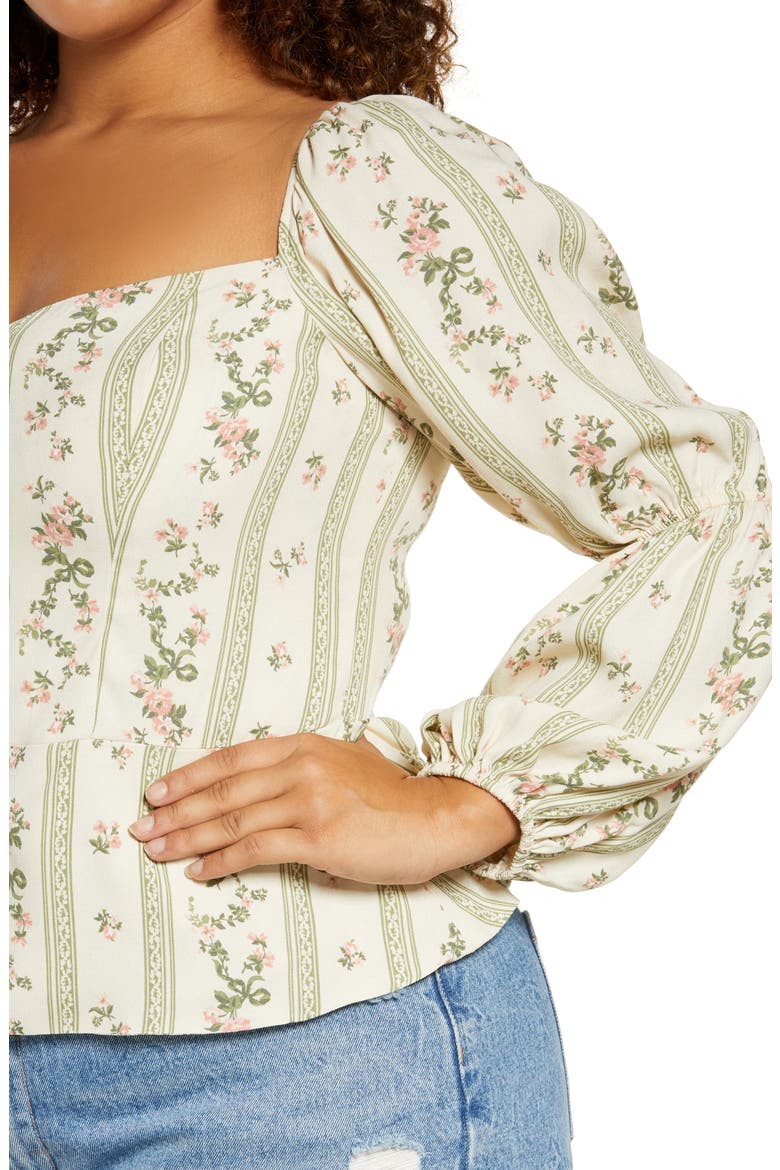 Cera Prairie Blouse, Alternate, color, HEATH
