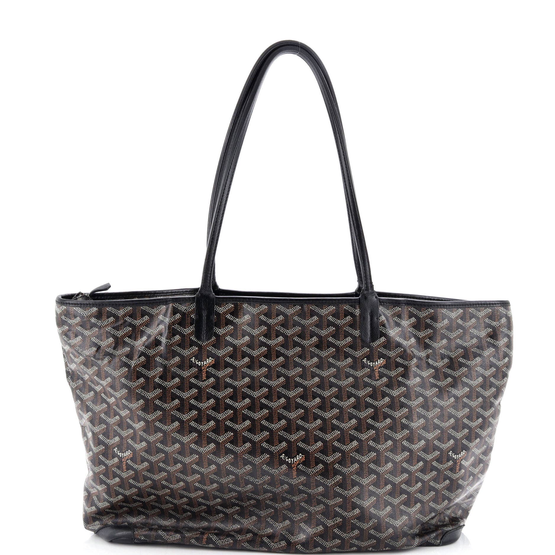 Pre-Owned Goyard Artois Tote Coated Canvas MM, Alternate, color, 