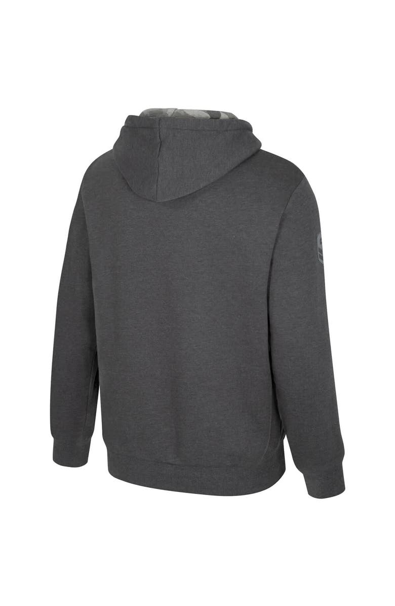 COLOSSEUM Men's Colosseum  Heather Charcoal Alabama Crimson Tide Operation Hat Trick Squad Hoodie, Alternate, color, Heather Charcoal