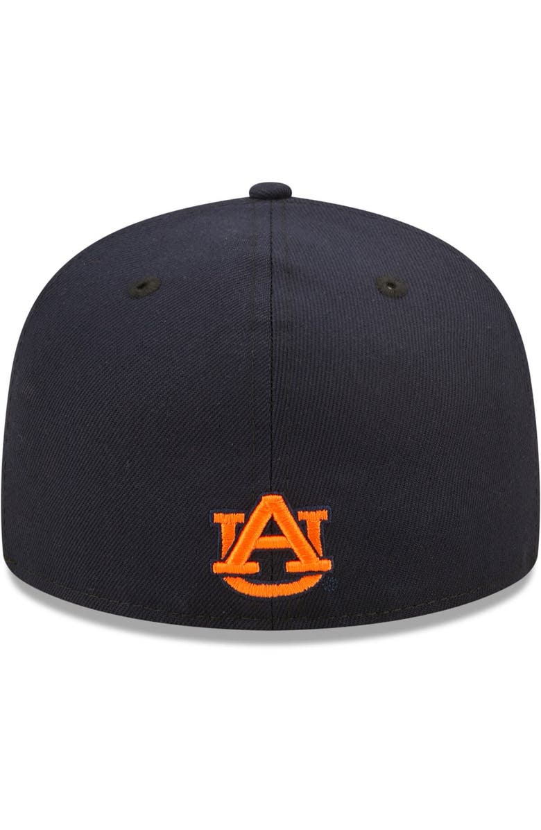 New Era Men's New Era Navy Auburn Tigers Script Original 59FIFTY Fitted Hat, Alternate, color, Navy