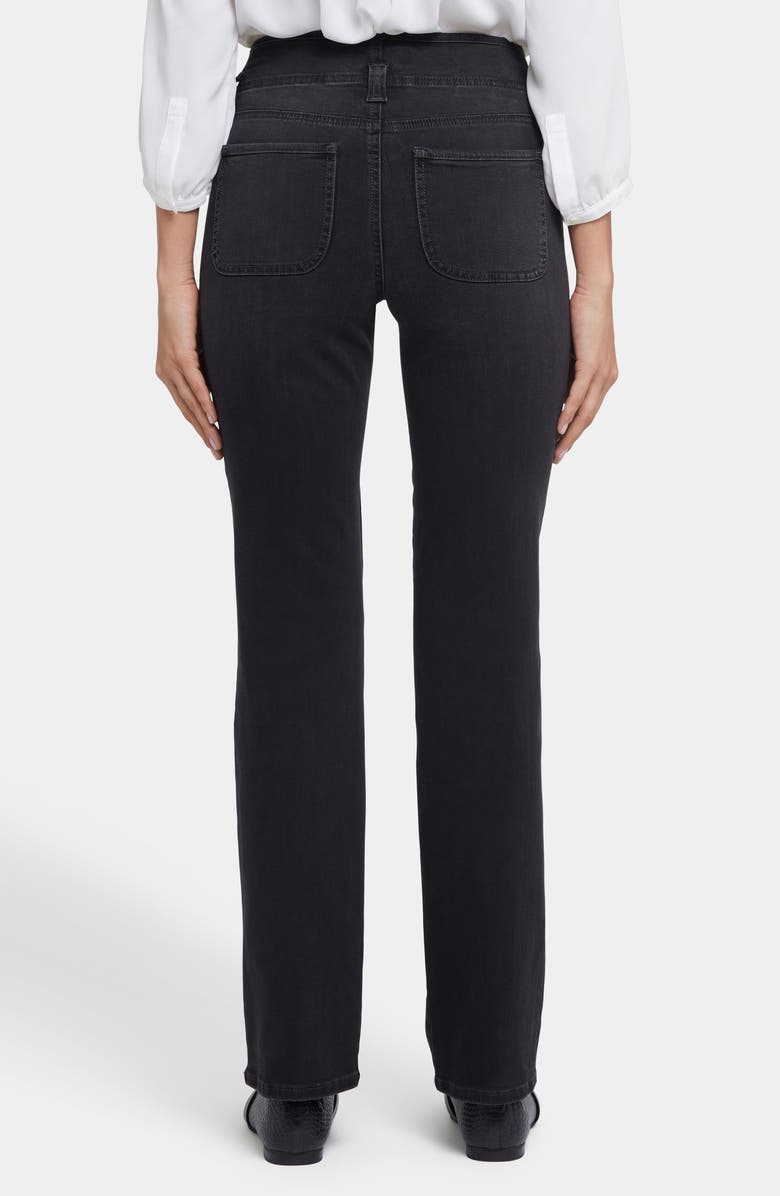 NYDJ Marilyn Hollywood Waist Straight Leg Jeans, Alternate, color,