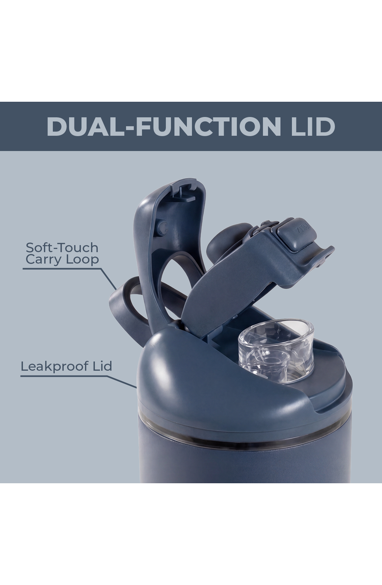 HydroJug Ease2o Kids 14oz Insulated Stainless Steel Water Bottle With Dual Lid, Alternate, color, Cascade