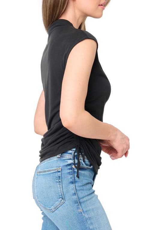 Gibsonlook Funnel Neck Top In Black
