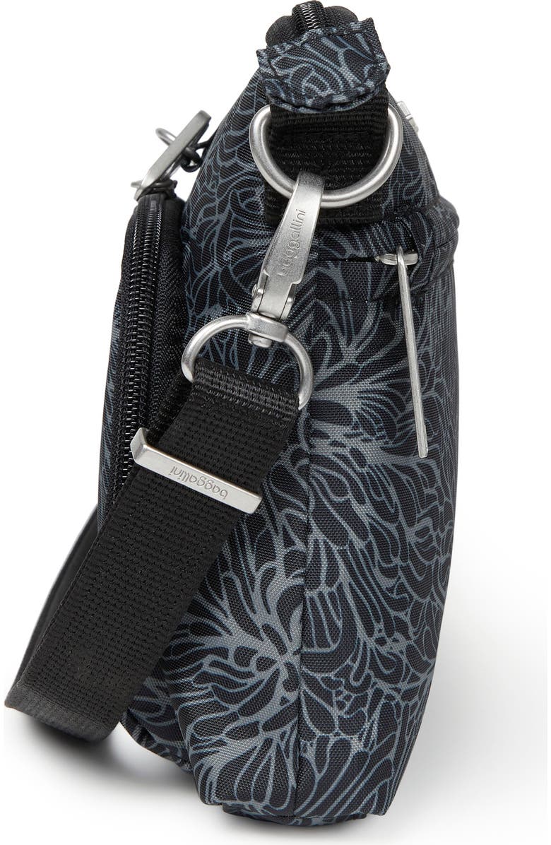 BAGGALLINI Securtex Anti-Theft Memento Crossbody Bag, Alternate, color, Midnight Blossom