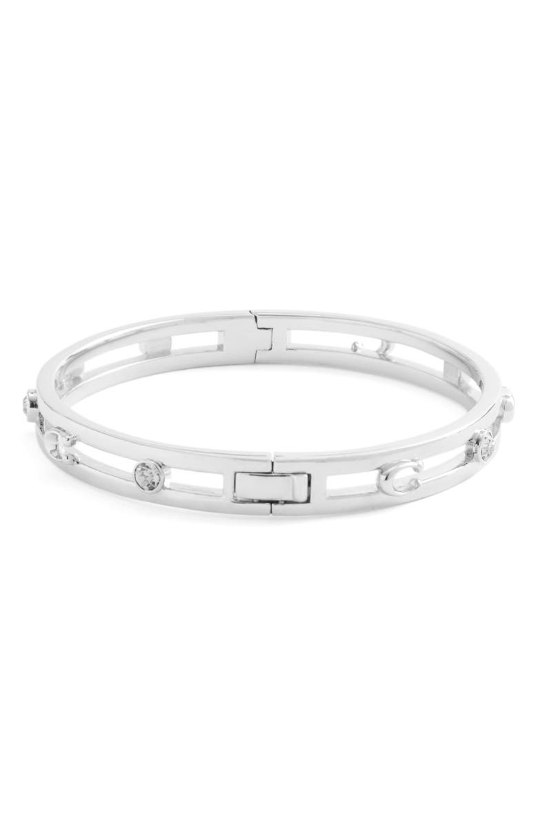 COACH Open C Hinge Bangle, Alternate, color, 