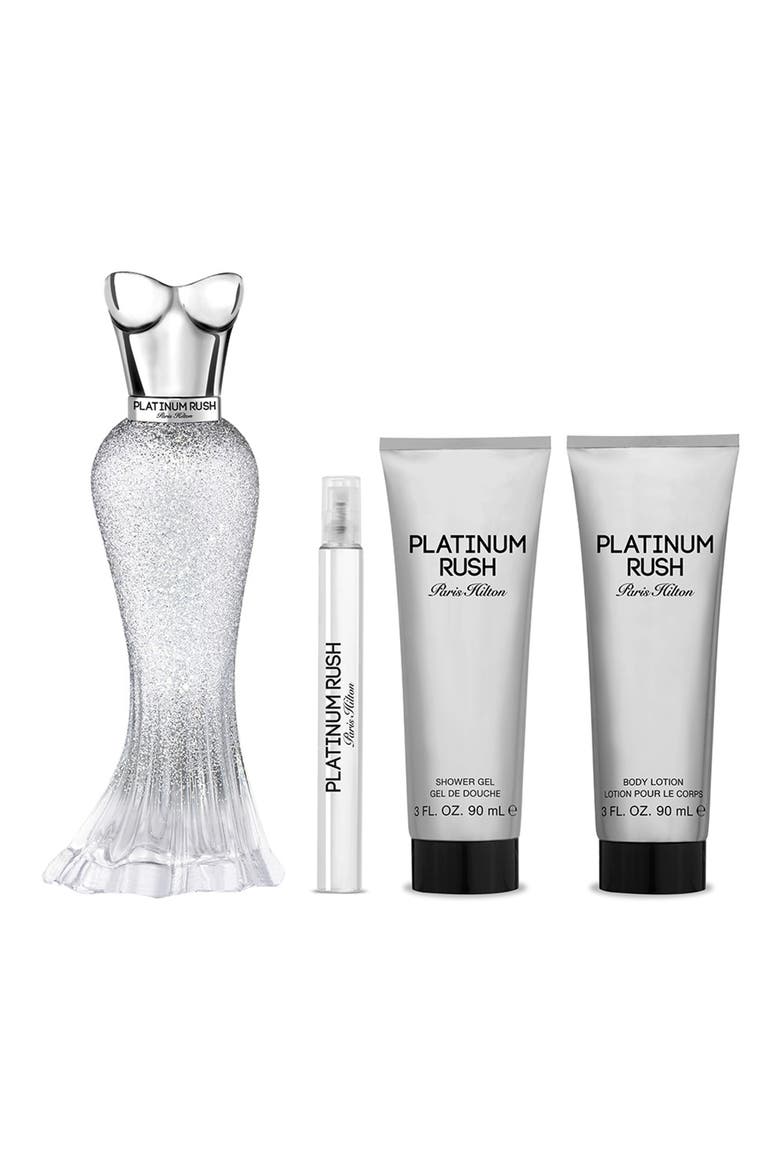 Platinum Rush Eau de Parfum 4-Piece Gift Set, Main, color, NO COLOR