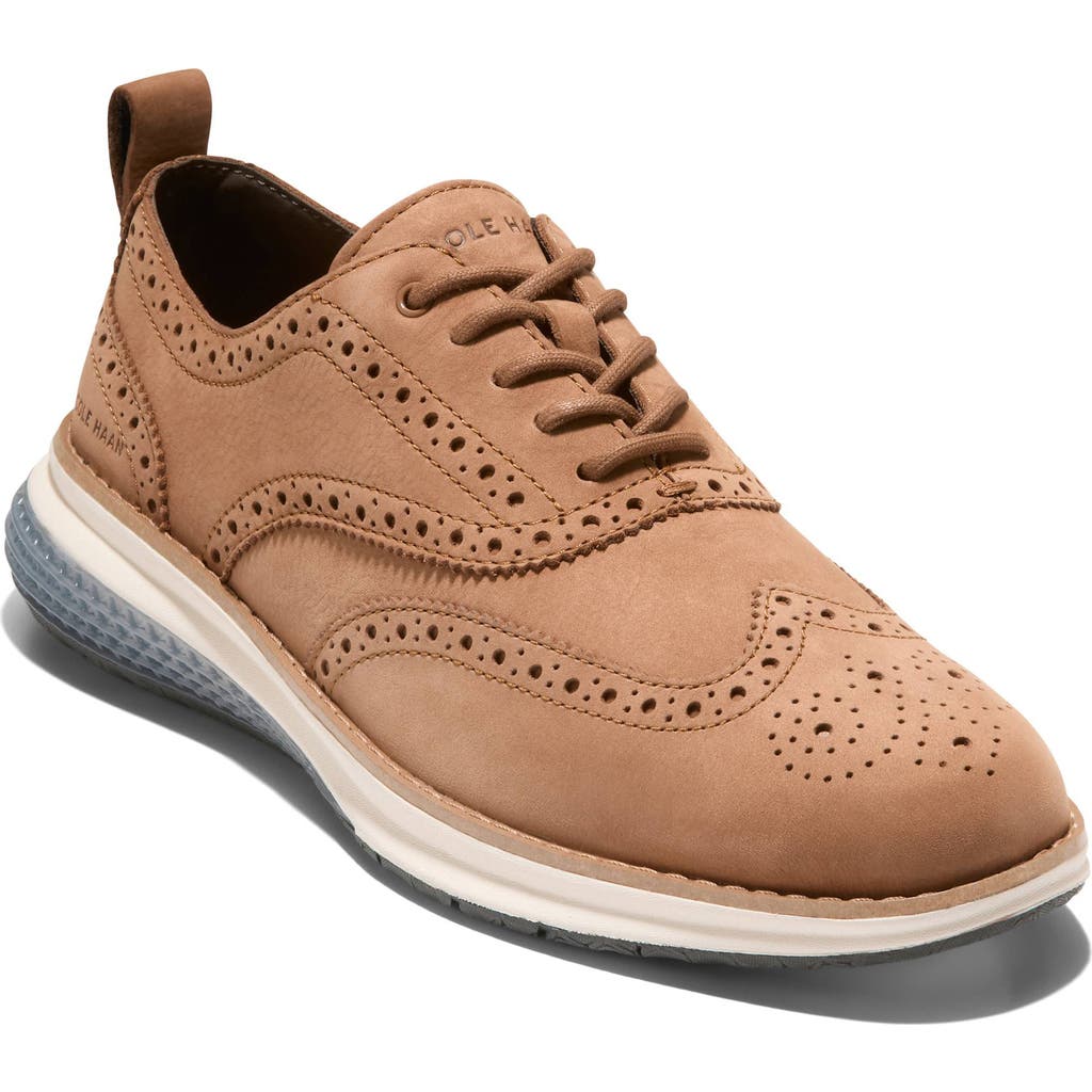 Cole Haan Originalgrand Energyweave Wing Oxford In Brown