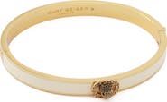 Kurt Geiger London Chelsea Eagle Head Enamel Hinge Bangle
