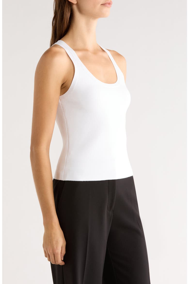 Scoop Neck Tank, Alternate, color, OFF WHITE