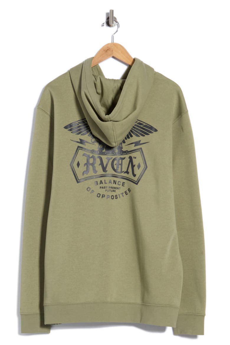 Meric Graphic Hoodie, Alternate, color, RANGER GREEN