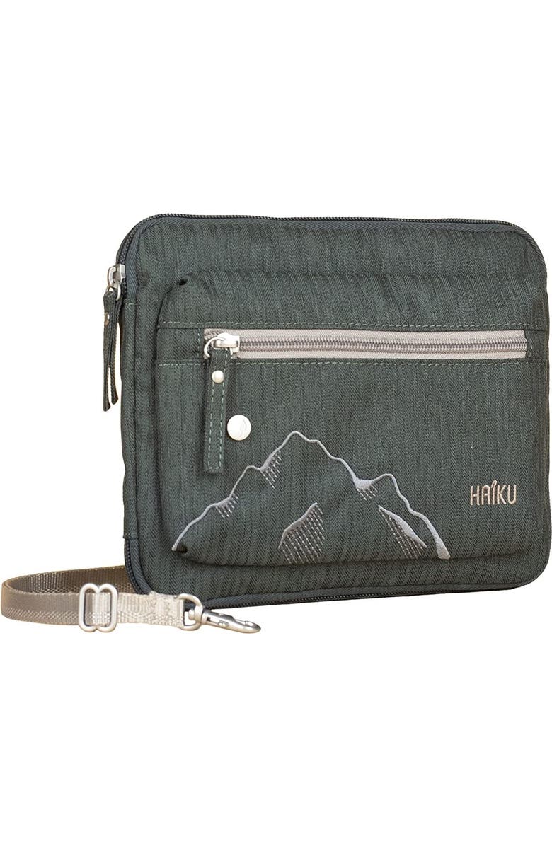 HAIKU Aspire Folio Crossbody, Alternate, color, Deep Forest