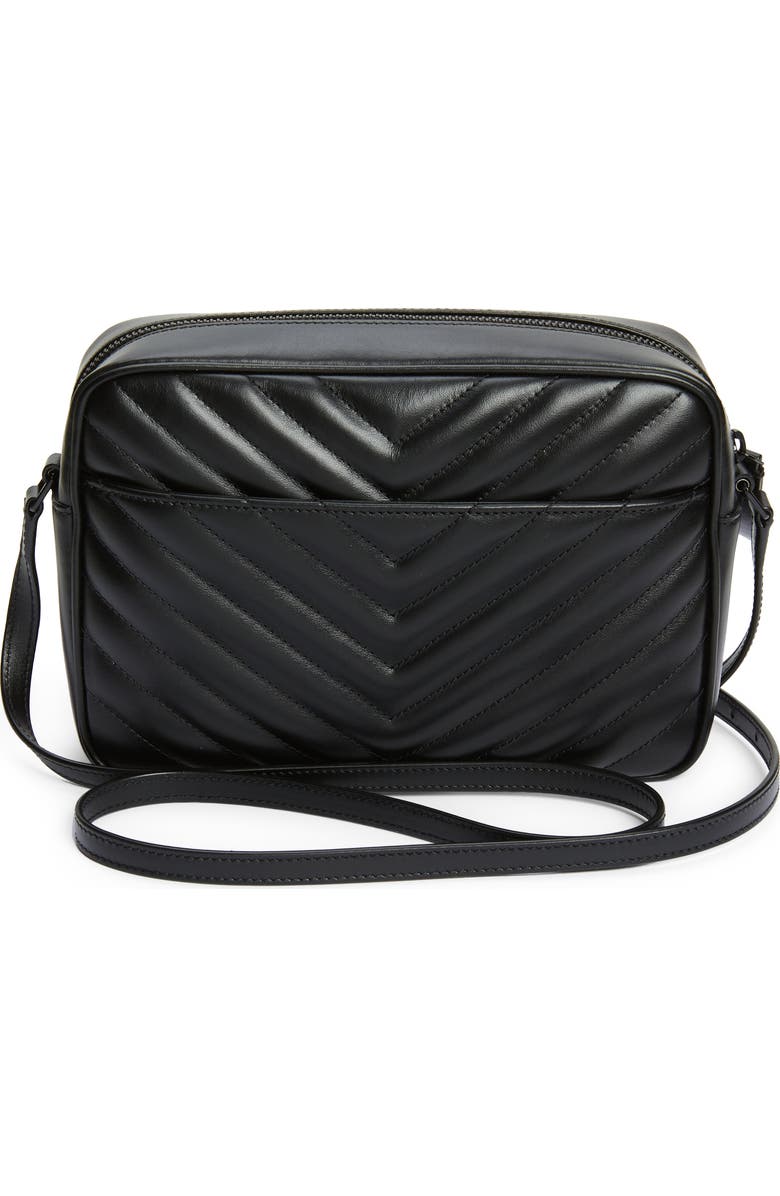 Saint Laurent Lou Matelassé Leather Camera Bag, Alternate, color,