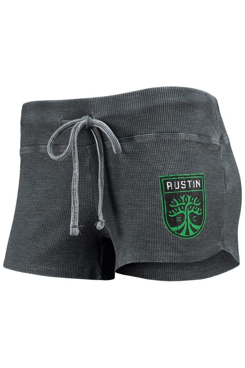 Women's Concepts Sport Charcoal Austin FC Resurgence Shorts, Alternate, color, Charcoal
