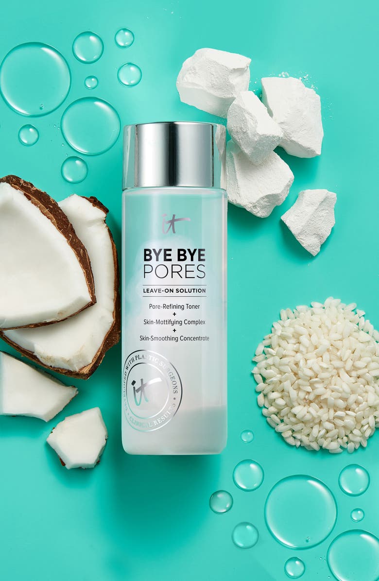 IT Cosmetics Bye Bye Pores Leave-On Solution Pore-Refining Face Toner, Alternate, color, 