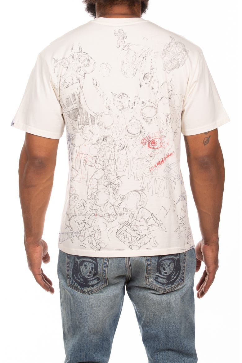 Sketch Graphic T-Shirt, Alternate, color, GARDENIA