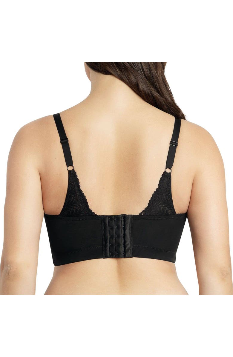 Parfait Mia Wire-Free Padded Lace Bralette, Alternate, color, Black