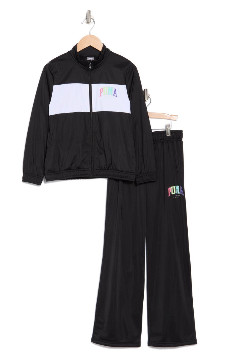 PUMA Kids' Tricot Jacket & Pants Set, Main, color, 